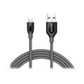 Anker PowerLine+ Micro USB 6ft Gray