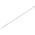 StarTech.com 1000 Pack 8" White Cable Ties