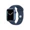 Apple Watch Series 7 GPS 45mm Blue Aluminium Case with Abyss Blue