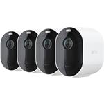 Arlo Pro 4 Spotlight Camera - 4 Camera Kit - White